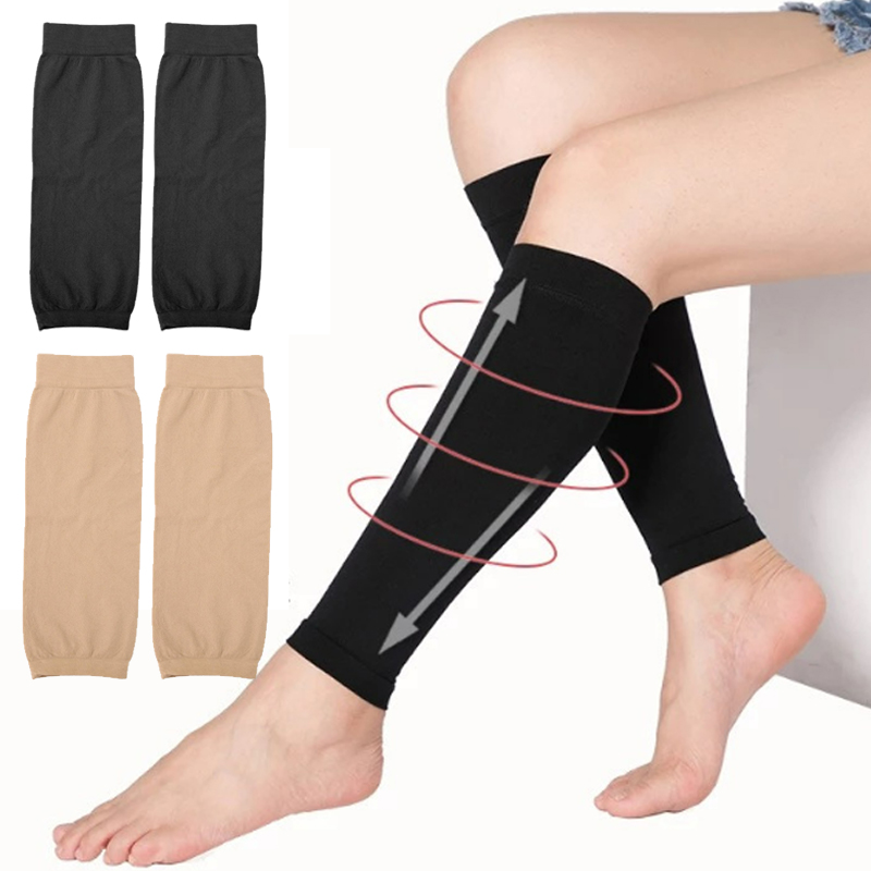 Compression Sleeve Calf - Calze a Compressione Elastiche Unisex, Manicotti
