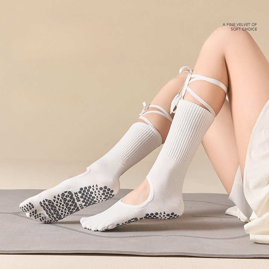 Calzini da yoga con lacci e an - Grip Sock Yoga recensione e prezzo